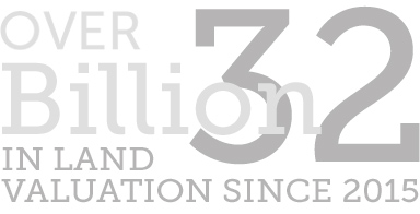 32 billion in land valuation